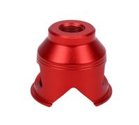 LUCKDANO Localisateur de Perceuse Verticale, Kit de 9 Douilles de Perçage en Alliage d'aluminium, Fixation de Perçage de Trous Droits pour le de Meubles en Bois