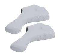 LUCKDANO Lot de 2 Housses de Protection pour Poignée de Levier de Frein de Vélo pour Cycle de Route STR7000/8000 - Léger, étanche, Design Ergonomique, Lot de 2 (GREY)