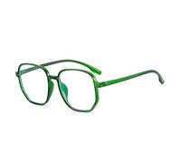 LUCKDANO Lunettes Bloquant la Lumière Bleue - Design Polygone Tendance pour Homme et Femme - Repose-nez en Silicone Confortable - Résistant aux Rayures - Accessoire de Mode Parfait et Idée Cadeau
