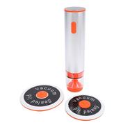 LUCKDANO Machine Portative D'économie de Nourriture de Scelleur Sous Vide Tenu dans la Main 60kPa Aspiration Puissante avec L'affichage D'affichage à Cristaux Liquides pour le Voyage de (ORANGE)