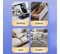 LUCKDANO Mini Aspirateur de Voiture sans Fil, Aspiration Puissante de 19 000 Pa, Rechargeable par USB, pour Le Nettoyage de la Poussière des Poils d'animaux - Dépoussiéreur d'air Multifonctionnel