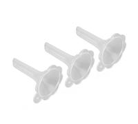 LUCKDANO Mini en Entonnoir en Plastique Transparent Ensemble pour Dispenser des Bouteilles de Laboratoire de Parfums de Parfums de Laboratoire [petit] Projets D'artisanat Portables