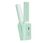 LUCKDANO Mini Hair Sailener Curler USB Flat Iron Portable Travel Styling Tool pour Dormitory Hotel (GREEN)