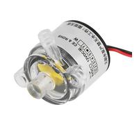 LUCKDANO Mini Pompe Submersible sans Balais 12 V CC 6 W de qualité Alimentaire, Débit de 2 L/min, Longue Durée de Vie, Faible Bruit, Respectueuse de L'environnement, économie D'énergie,