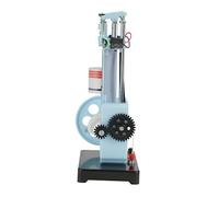 LUCKDANO Modèle de Moteur à 4 Cylindres, Instrument d'expérimentation d'enseignement de la Physique : Un Moteur Monocylindre à Quatre Temps Facile à Démontrer et à Utiliser, adapté au Collège
