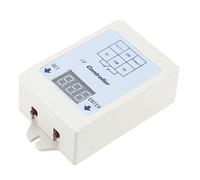 LUCKDANO Module de Relais de Minuterie de Compteur de Tension Numérique à Affichage LED 12V 24V DC avec Contrôle de Sur/sous-tension - Qualité Industrielle, Convivial, Synchronisation 0-999s