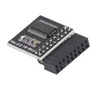 LUCKDANO Module de sécurité TPM2.0 pour Carte Mère, Cryptage Haute sécurité, Compatible avec la Mise à Niveau 11, Carte LPC 18 Broches