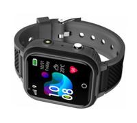 LUCKDANO Montre Intelligente pour Enfants LT21 4G pour Garçons et Filles | Montre d'appel Vidéo Intelligente | IP67 étanche | Suivi GPS, SOS, Caméra, Alarme | Cadeau Parfait pour Les Enfants (Black)