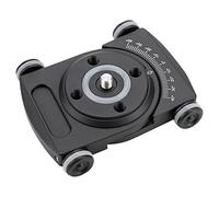 LUCKDANO motorisé Camera Slider FY-01 Rail de Photographie Coulissant de Table Portable avec roulettes - Vidéo Professionnelle pour Appareils Photo et Téléphones Portables