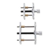 LUCKDANO Movement Holder Pièces Base de Support de Mouvement de Montre Professionnelle - Outil de Réparation de Montre en Acier pour Horlogers, Grandes et Petites Tailles pour Divers Mouvements