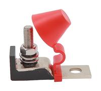 LUCKDANO MRBF Base de Bloc de Fusibles de Borne Kit 58 V Bloc de Fusibles à Montage sur Borne à Goujon M8 pour Plusieurs Batteries avec Capuchon étanche à l'eau PPS en Acier Inoxydable (100A)