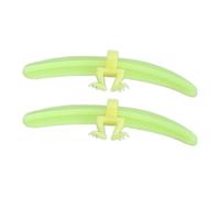 LUCKDANO Outil de Séparateur de Cils, Outil de Séparateur de Coups de Fouet des Cils avec un de d'extension pour les en Silicone pour Séparer et Appliquer des (YELLOW)