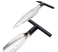 LUCKDANO Ouvre-Noix de Coco en Acier Inoxydable - Outil de Noix de Coco Effort pour l'eau de Fraîche - Conception Portable, Matériau Durable, Idéal pour les Amateurs de santé (BLACK)