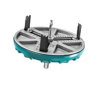 LUCKDANO Ouvre-Trou Universel Multifonctionnel pour Le Travail du Bois - Outil de Scie à Poinçonner Réglable avec des Diamètres de 45 à 130 Mm pour Un Perçage et Une Coupe Précis dans Le Bois, Le