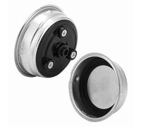 LUCKDANO Panier Filtre à café en Acier Inoxydable, Maille Ultra Fine pour Une Filtration Optimale, Facile Utiliser avec Conception Durable, Compatible Les Cafetières Tasse (Portion individuelle)