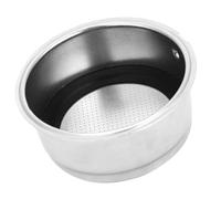 LUCKDANO Panier Filtre à café en Acier Inoxydable, Maille Ultra Fine pour Une Filtration Optimale, Facile Utiliser avec Conception Durable, Compatible Les Cafetières Tasse (pour Deux Personnes)