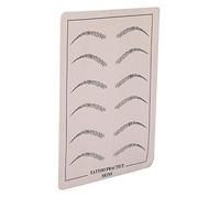 LUCKDANO Peau de Pratique Professionnelle Fausse Peau en Silicone pour Microblading Formation des Sourcils Texture de Maquillage Permanent Sûr Non Durable 1Pc ou 10Pcs 20x15cm (1PCS)