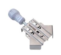 LUCKDANO Pince à Angle Droit en Acier Inoxydable - Outil de Fixation de Précision à 90 Degrés pour les Projets de Menuiserie et de Bricolage avec Poignée Ergonomique et capacité de Grande épaisseur