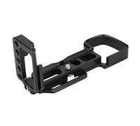 LUCKDANO Plaque de Dégagement Rapide Poignée en Forme de L Plaque de Dégagement Rapide en Alliage d'aluminium Multi-Trous pour Appareil Photo sans Miroir A6000 - Poignée Amovible, Compatible avec