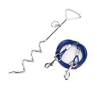 LUCKDANO Plateau de Rattachement pour Chiens, Enjeux de Chien pour LA Laisse pour Extérieure Partie pour LA MAINEMENT Double How SEAKE Tire LA LA LA LA LA LA Pet EXTÉRIE (Pile de Chien + Trompette