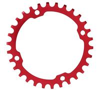 LUCKDANO Plateon à Vitesses à Vitesse, Plateons de Vélos de Collage 104bcd Trame à à Luminim Alloy 30T Calle de Carreau de Chaîne pour Le Vélo de Montagne (Rouge)