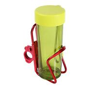 LUCKDANO Porte-gobelet de Moto Porte-gobelet de Moto - Support de Boisson en Aluminium Léger - Convient aux Guidons de 7/8 à 1 Pouce - Installation Facile - Peut Contenir des Bouteilles de 500 Ml -