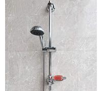 LUCKDANO Porte-tête de Douche, Porte-pie à la Pomme de Douche à Main Réglable Barre de Diapositive de à Canne à Canne à Canneau Versis d'installation