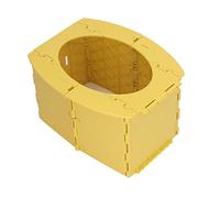 LUCKDANO Pot de Toilette Pliable et Portable pour Tout-petits, pour le Camping, les Voyages, la Conduite sur de Longues Distances, avec Sac de Nettoyage Amovible, Facile à Transporter, (YELLOW)