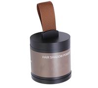 LUCKDANO Poudre de Teinture pour Racines de Cheveux Longue Durée, Dissimule Instantanément les Cheveux Gris, Remplissage Rapide, pour Hommes et Femmes, Taille Voyage 10 G (BROWN)