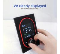 LUCKDANO pour Chaudière à Eau/gaz et Chauffage électrique avec écran Tactile VA, WiFi activé, Programmation Hebdomadaire 5+1+1, Conception Conviviale (Chauffage électrique sans WiFi)