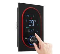 LUCKDANO pour Chaudière à Eau/gaz et Chauffage électrique avec écran Tactile VA, WiFi activé, Programmation Hebdomadaire 5+1+1, Conception Conviviale (Chauffage par chaudière sans WiFi)