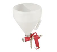 LUCKDANO Pulvérisateur de Texture pour Cloisons Sèches Spray de Texture pour Murs de Plafond - Composants en Aluminium et en Plastique, 3 Buses Interchangeables, Conception Conviviale, Idéal pour la