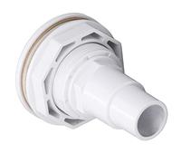 LUCKDANO Raccord de Jet de Sortie de Retour Complet pour Piscines Hors Sol - Buse Rotative à 360 Degrés, Conception Amovible Facile à Nettoyer, Plastique Durable, Adaptateur de Tuyau de 2,5 cm.