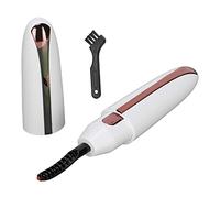 LUCKDANO Recourbe-Cils électrique Rechargeable par USB - Outil de Recourbe-Cils Chauffant pour Cils Naturels et Faux-cils - Opération Facile et Boucles Durables (WHITE)