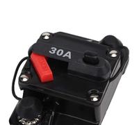 LUCKDANO Récupération Réinitiable Stéréo D'individu de Disjoncteur de Voiture de 12V 30A pour la Protection Audio de Voiture (30A)
