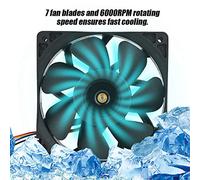 LUCKDANO Remplacement du Ventilateur de Refroidissement DC 12 V 2,7 A pour Antminer S7 S9 - Connecteur 6000 Tr/min à 4 Broches - Refroidissement Rapide Compatible avec Antminer