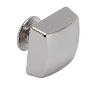 LUCKDANO Rivets à Visser 30 Rivets à Vis Arrière Clou carré pour Sacs à Main et Ceintures - Alliage de Zinc de 12 Mm avec Vis en Fer PH de 6 Mm - Décoration élégante pour la Maroquinerie (SILVER)