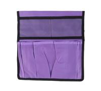 LUCKDANO Sac à Outils de Jardin, Pochette de Rangement Portable avec Plusieurs Poches pour Outils de Jardinage, Graines, Engrais, Tissu Oxford 600D 30 X 19 Cm (Purple)