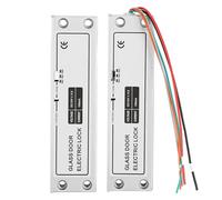 LUCKDANO Serrure à Pêne électrique DC12V, Serrure à Mortaise en Alliage D'aluminium à Haute Torsion avec Réglage du Retard de 0 à 3 à 6 S, pour L'installation de la Surface de Porte en