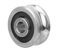 LUCKDANO SG25 High Carbone Chrome Reining Steel U Groove Track Racking 8 X 30 X 14mm