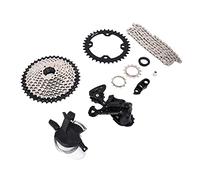 LUCKDANO Shifter à Vélo, Shifter Derilleurs Sets de Groupe de Vélos à 10 Vitesses avec Un de Montagne 116L Section de Montagne