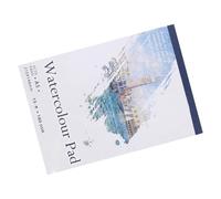 LUCKDANO Sketch Book, Sketchbook Drawing Paper avec Carton Support 15 Feuilles Absorption d'eau Appropriée Note de Carnet Créatif pour la Peinture Drawing Diary (A5)