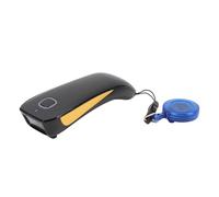 LUCKDANO Small Barcode Scanner Petit Scanner de Codes-Barres QR 1D 2D - Connexion sans Fil et Filaire Rechargeable - de Code QR Bluetooth Portable pour Usage Commercial et Professionnel