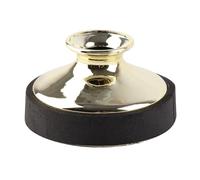 LUCKDANO Sourdine Légère pour Saxophone Alto en ABS - Amortisseur de Son Efficace pour les Joueurs de Saxophone Alto - Installation Facile et Conception Adaptée aux Voyages Options or et Argent (GOLD)