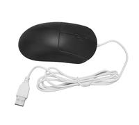 LUCKDANO Souris Filaire Optique 1200DPI USB Ergonomique Souris D'ordinateur pour PC Portable avec Suivi de Haute Précision Plug and Play (Black)