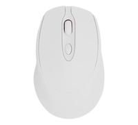 LUCKDANO Souris sans Fil Portable pour Ordinateur Portable, Souris 5.0 2,4 GHz avec Récepteur USB 800 1200 1600 DPI, Rechargeable Silencieuse, Mode Veille Automatique, Conception (White)