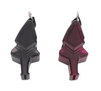 LUCKDANO Sports Whistle Set Abs Abs Houstaude Bruyant avec la Longe et L'adhérence de la Bouche Grip de Doigt pour Les Arbitres Emergency