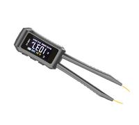 LUCKDANO Testeur de Pont Numérique - Pincettes de Test électronique pour Résistances, Condensateurs et Inducteurs - Identification et Mesure Automatiques - Écran Couleur LCD - Conception Portable