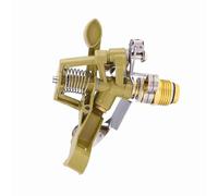 LUCKDANO Tête d'Arrosage en Alliage de Zinc Rotative à 360 ° pour Arrosage d'irrigation - Convient aux Jardins et aux Pelouses, Raccord de Tuyau Universel de 1/2 Pouce, économe en Eau et Efficace