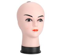 LUCKDANO Tête de Mannequin de Maquillage Professionnel, Pratique de la Tête de Perruque en PVC, Démonstration de Charme et Outil d'enseignement de la Coiffure adapté aux étudiants et aux Salons de